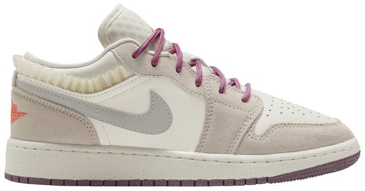 Air Jordan 1 Low GS Sail Violet Dust