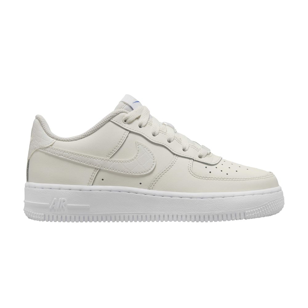 Nike Air Force 1 LV8 GS 'Sail Croc' | Cream | Kid's Size 3.5 - FV7725-100