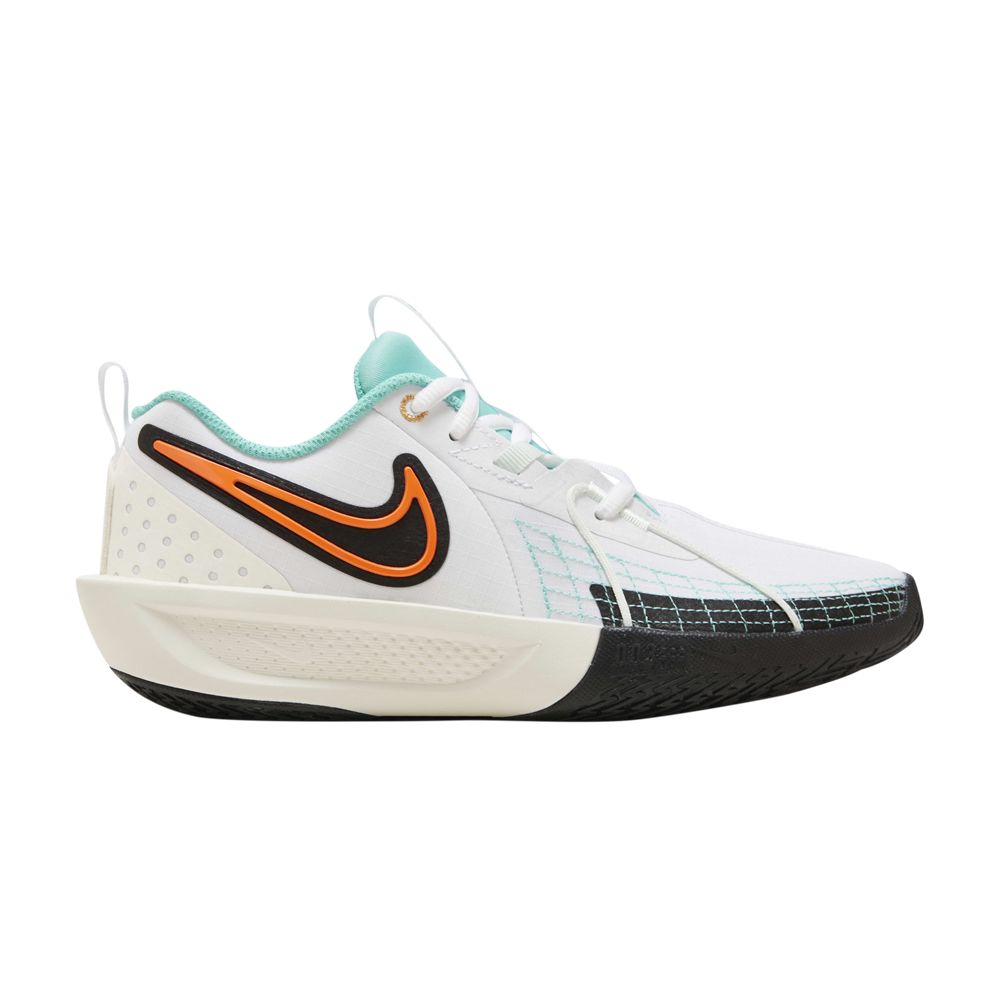 Nike GT Cut 3 GS 'White Orange Frost Green' | Kid's Size 6.5 - HM3723-101