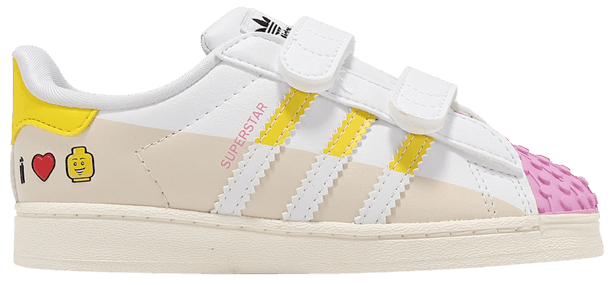 LEGO x adidas Superstar CF I I Love Lego   Pink