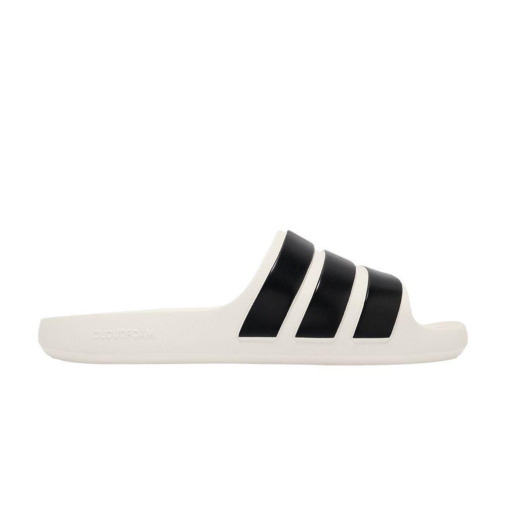 Pre-owned Adidas Originals Adilette Flow Sandal 'off White Black'