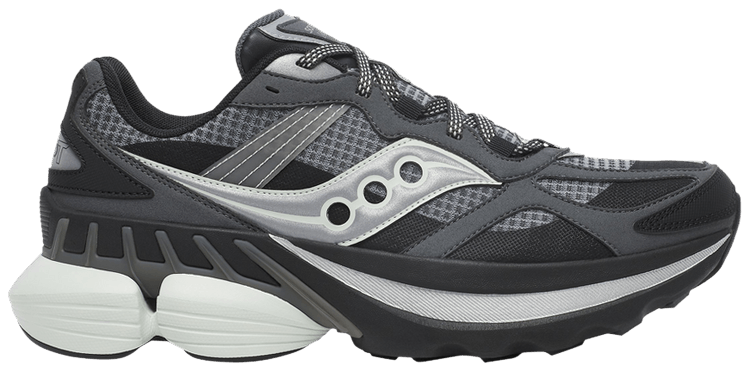Saucony Grid NXT Dark Grey Silver