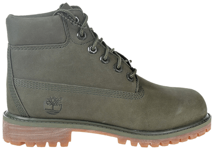 Timberland 6 Inch Premium Boot Junior Dark Green