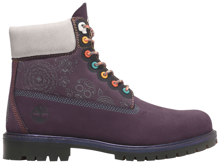 Buy 6 Inch Premium Waterproof Heritage Boot 'Dia De Muertos Buy 6 Inch Premium Waterproof Heritage Boot 'Dia De Muertos
