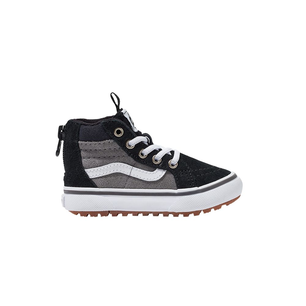 Pre-owned Vans Sk8-hi Zip Mte Toddler 'insulated - Black Grey' | Infant Size 8