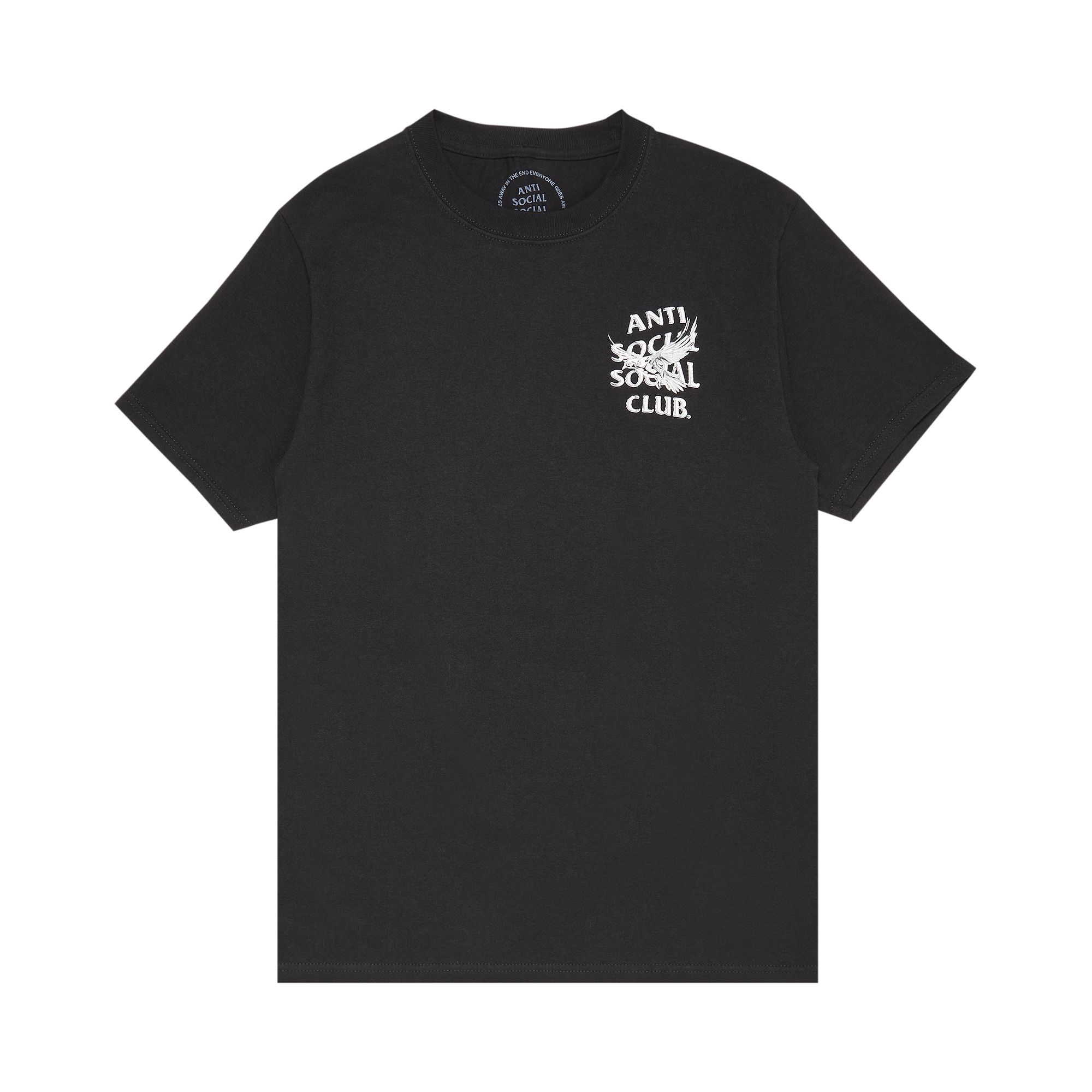 ANTI SOCIAL SOCIAL CLUB ANTI SOCIAL SOCIAL CLUB FRANTICALLY MELTING TEE 'BLACK'