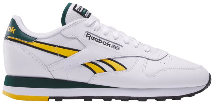 Reebok Classic Leather Fierce Gold Collegiate Green
