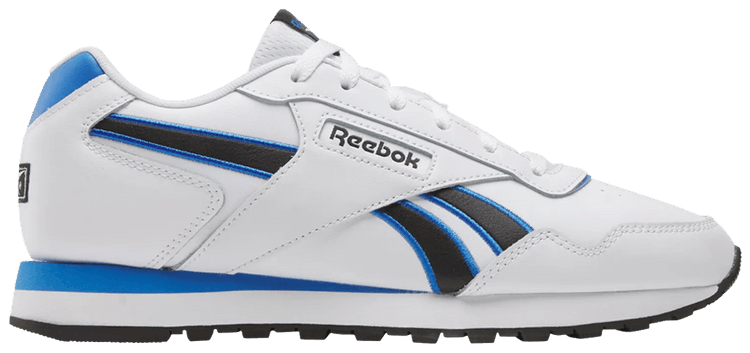 Reebok Glide White Black Kinetic Blue