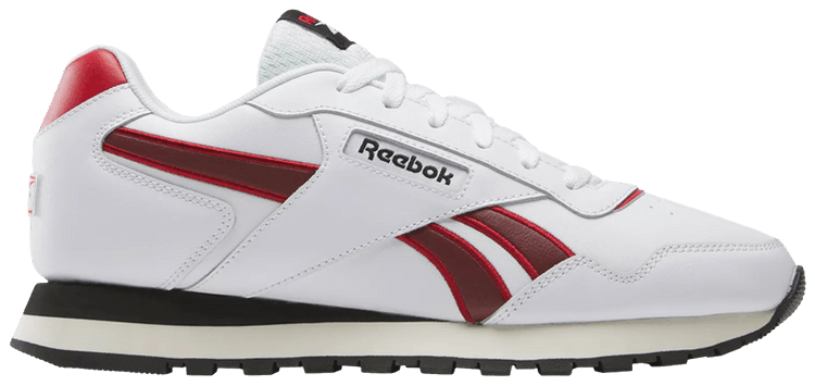Reebok Glide White Vector Red Black