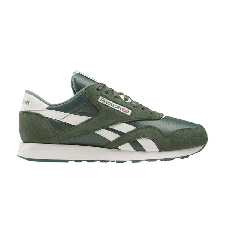 Hunter green reebok classics outlet