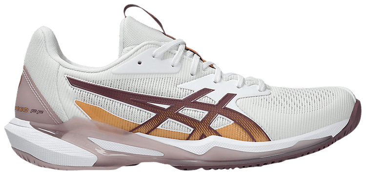 Asics Wmns Solution Speed FF 3 White Dusty Mauve