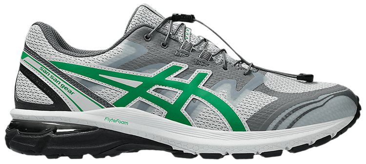 Sansan Gear x ASICS Gel Terrain Grey Jolly Green