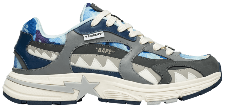 【限定販売】 Bored Buy Ape BLU 1K73191913 - 'Blue' Sta Shark x Club Yacht 靴