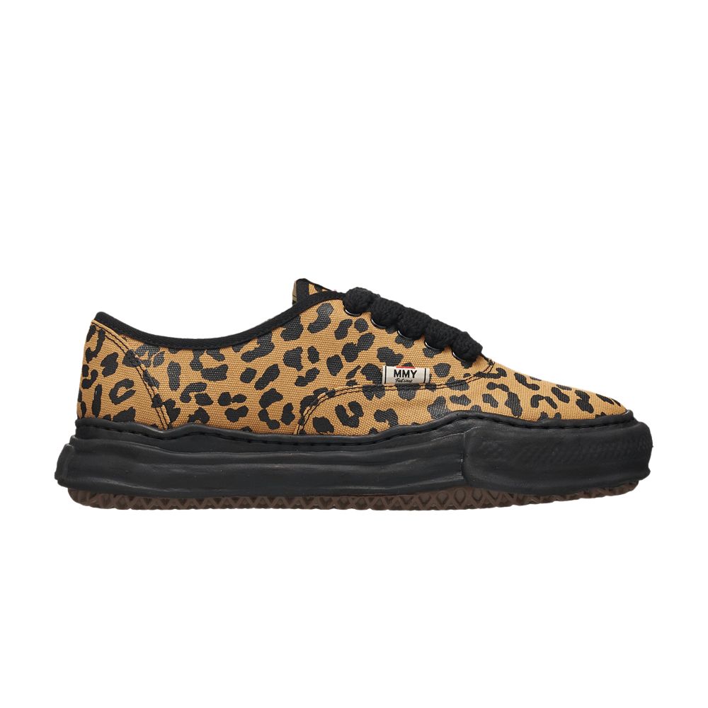 Pre-owned Miharayasuhiro Maison Mihara Yasuhiro Maison Mihara Yasuhiro Baker Og Sole Canvas 'leopard' | Brown | Men's Size 36