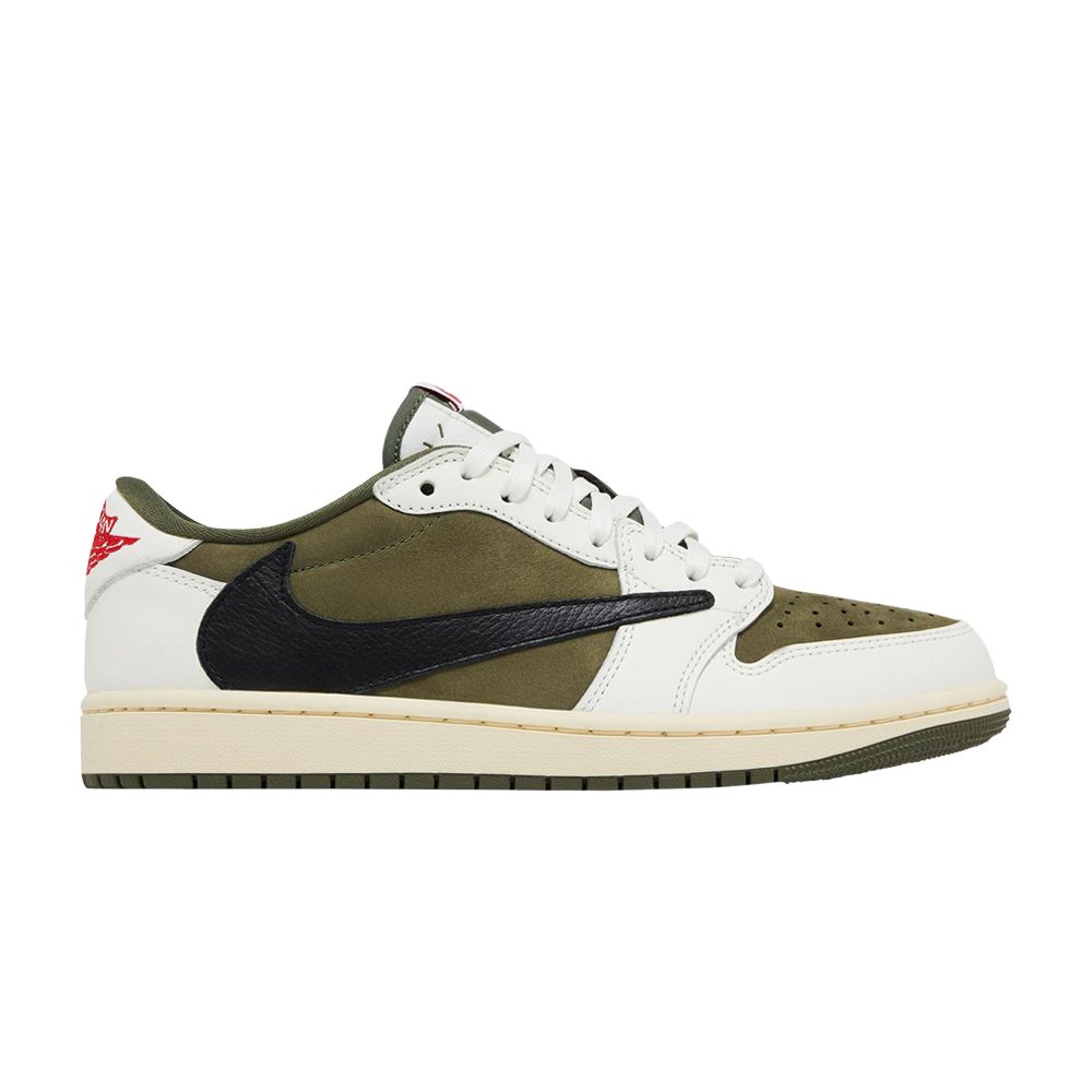 Travis Scott x Air Jordan 1 Retro Low OG SP 'Reverse Olive / Medium Olive' Sample | Green | Men's Size 11