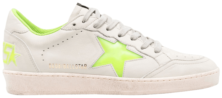 Golden Goose|SNEAKERS (GMF00117 F006210 10941) Buy Golden Goose Ball Star 'White Green Lime' - GMF00117