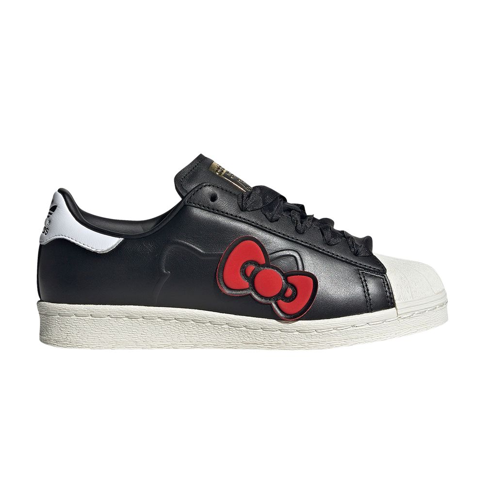 Pre-owned Adidas Originals Hello Kitty X Wmns Superstar '50th Anniversary' In Black