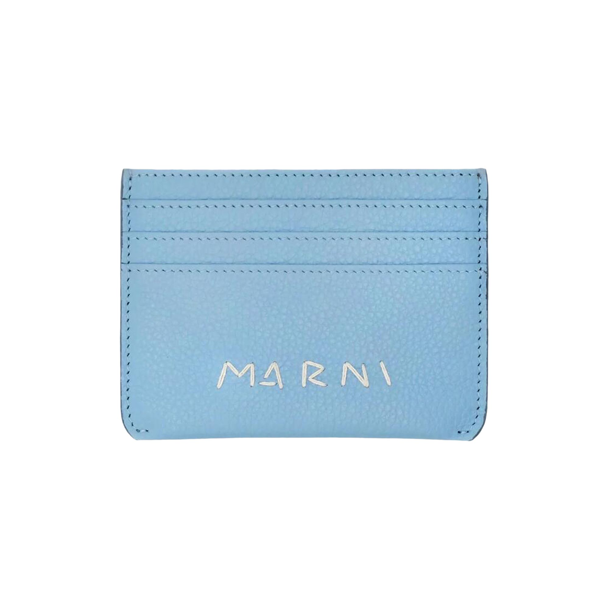 Pre-owned Marni Logo Detail Card Case 'ivory'