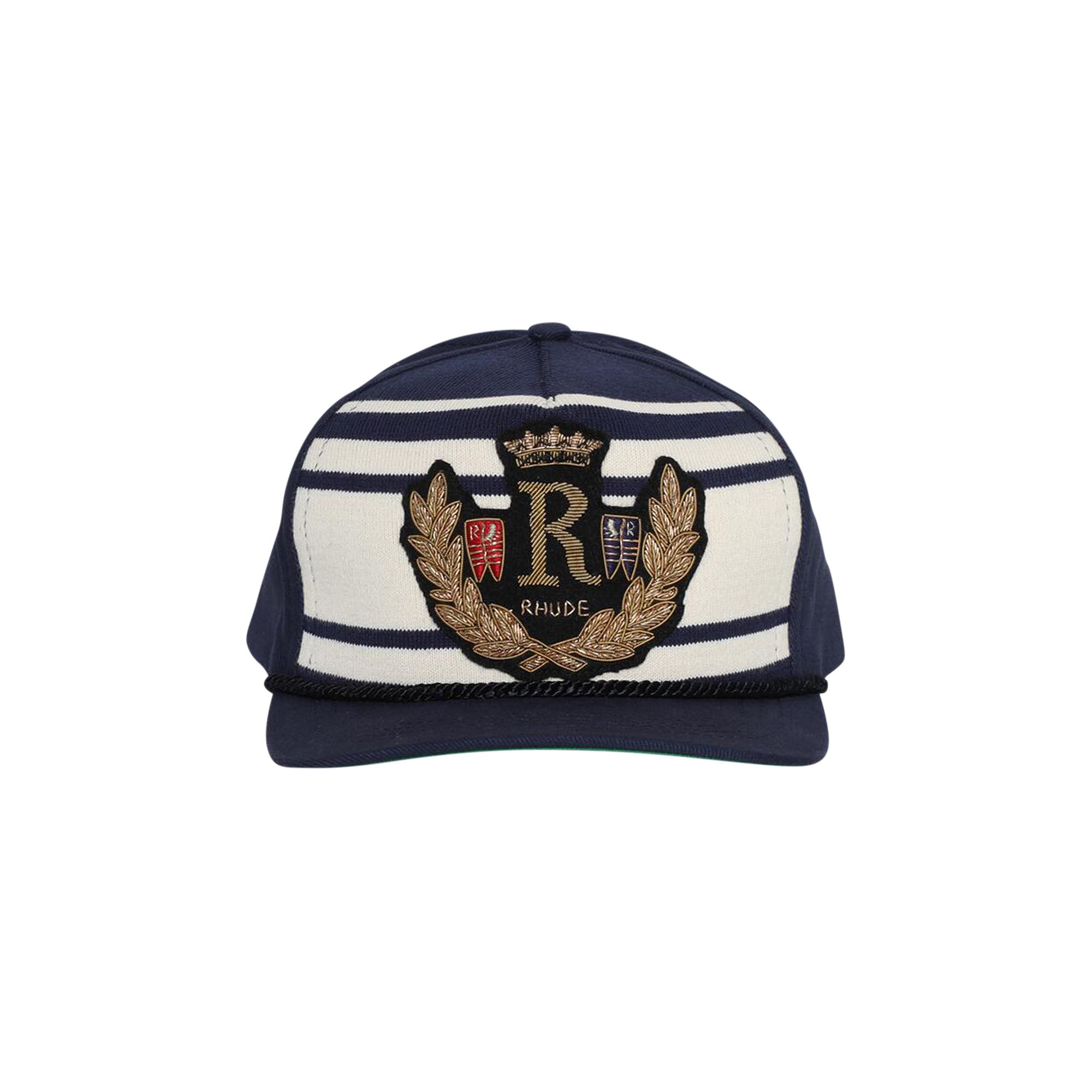 Rhude Rope Crest Structure Hat 'Navy' | Blue | Men's Size Onesize
