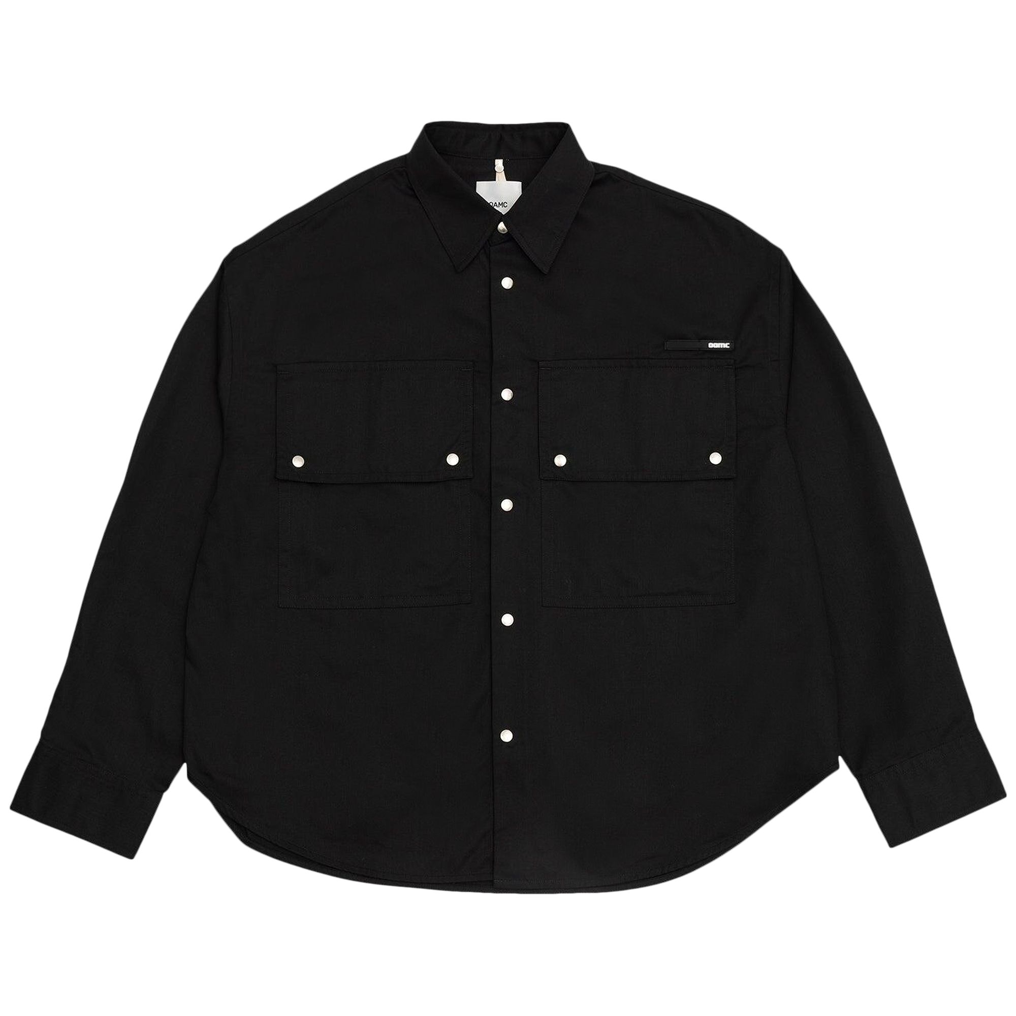 Pre-owned Oamc Lexington Shirt 'black' | Men's Size M