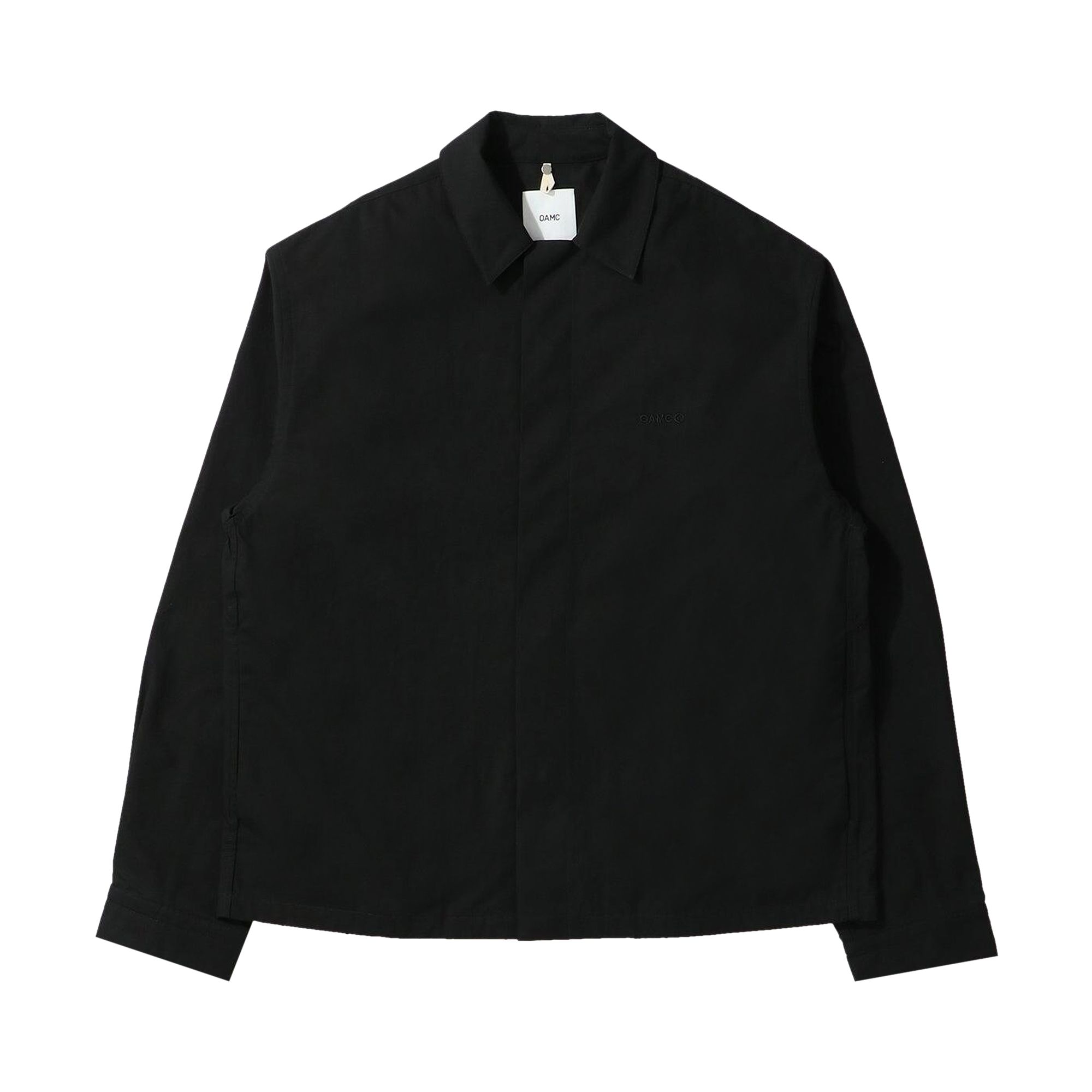 Pre-owned Oamc System Shirt 'black' | Men's Size L