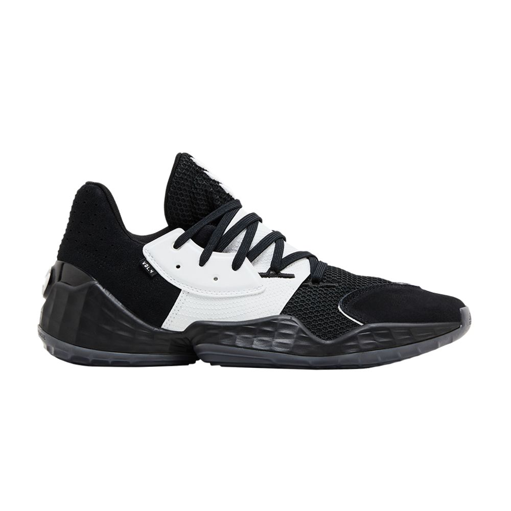 adidas Harden Vol. 4 'Black White' | Men's Size 9