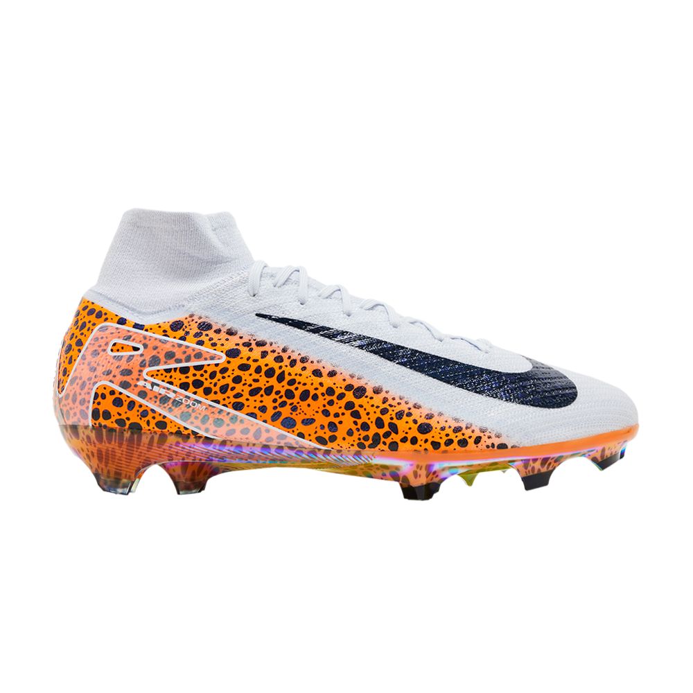 Pre-owned Nike Zoom Mercurial Superfly 10 Elite Fg 'electric Pack' In White