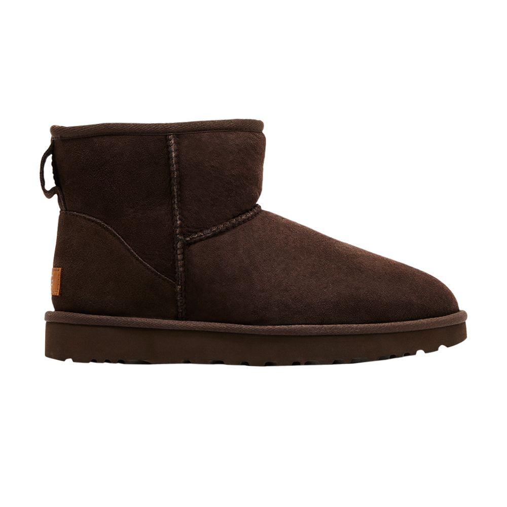 Pre-owned Ugg Wmns Classic Mini Ii Boot 'chocolate' | Brown | Women's Size 5