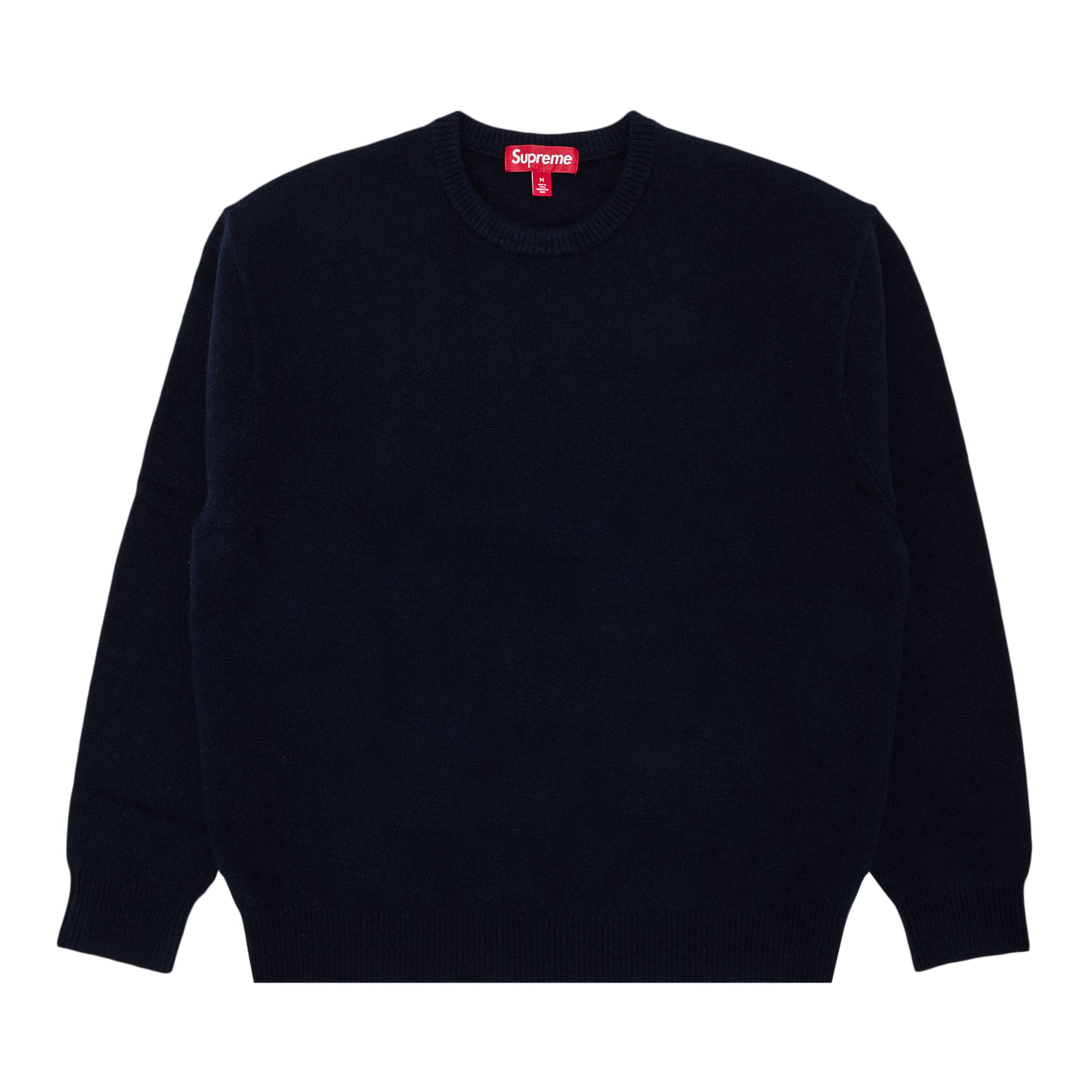 Supreme Cashmere Sweater 'Navy' | Blue | Men's Size M