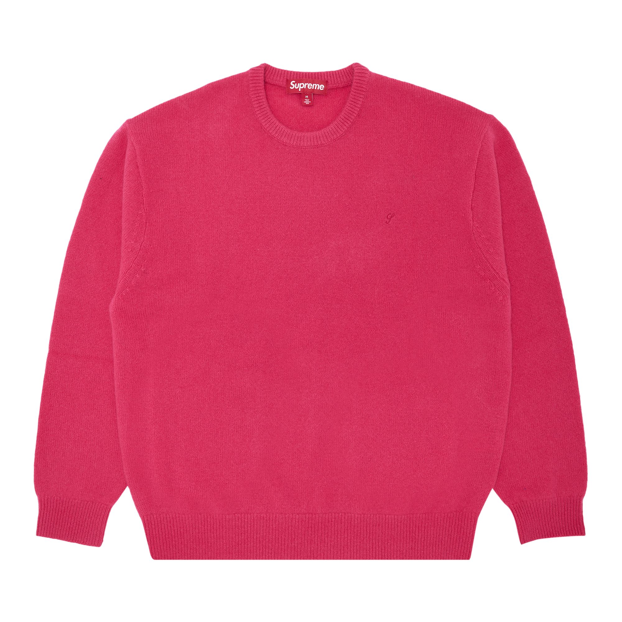 Pre-owned Supreme Cashmere Sweater 'pink'