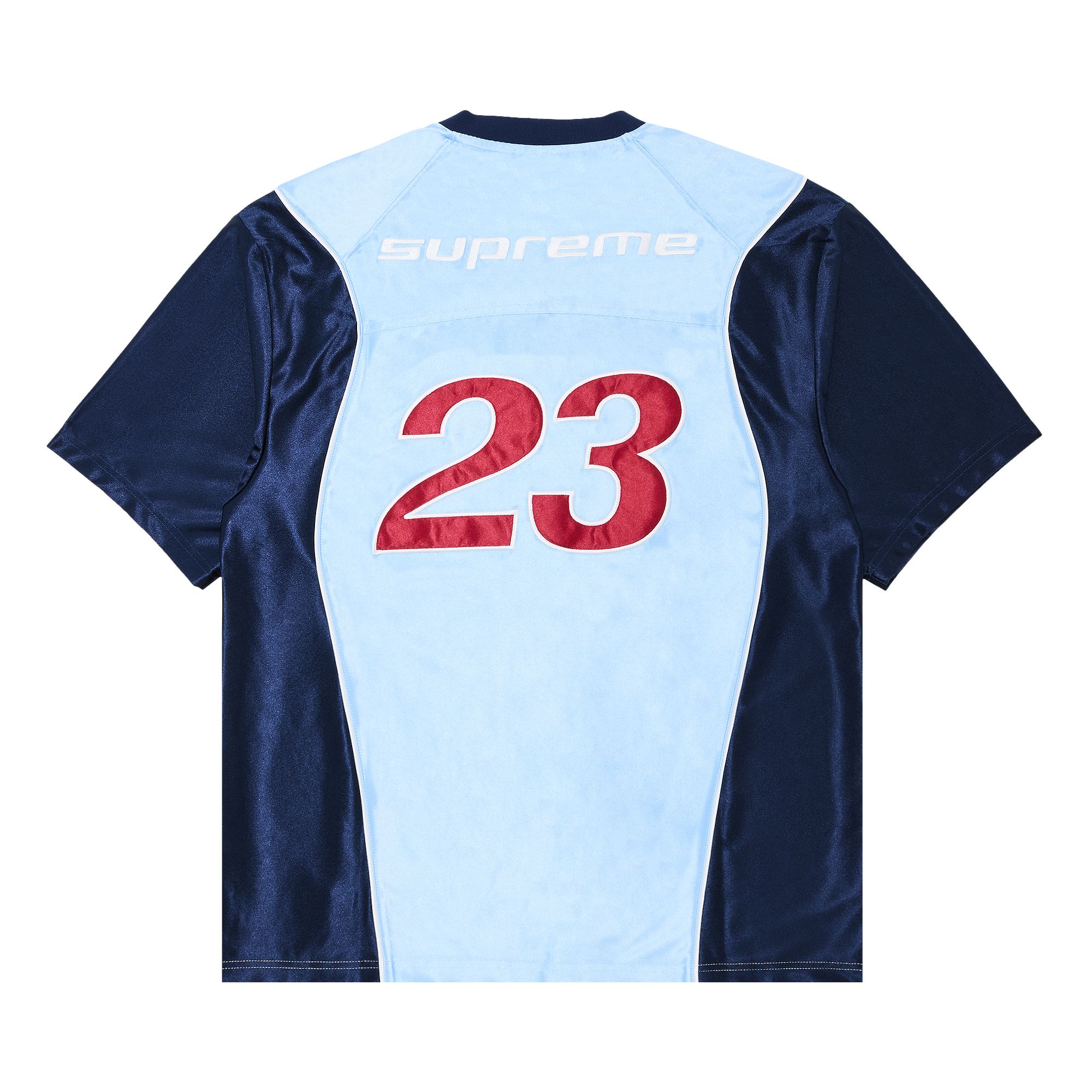 Supreme x Jordan Warm Up Jersey 'Light Blue' | Men's Size M