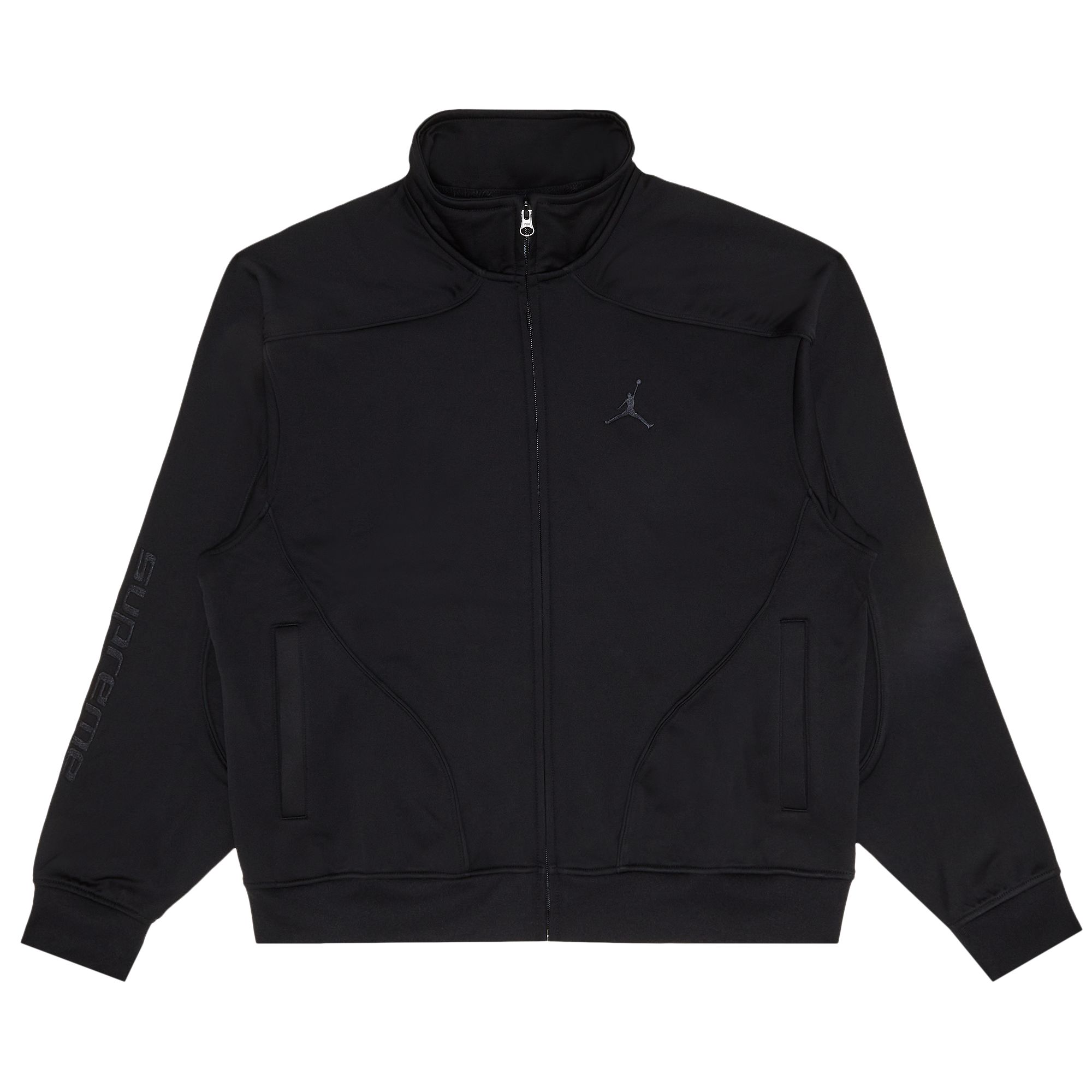 Supreme x Jordan Tricot Track Jacket 'Black' | Men's Size M