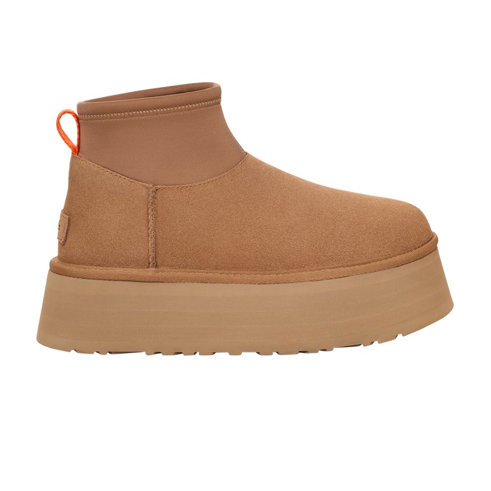 UGG Wmns Classic Mini Dipper 'Chestnut' | Brown | Women's Size 12