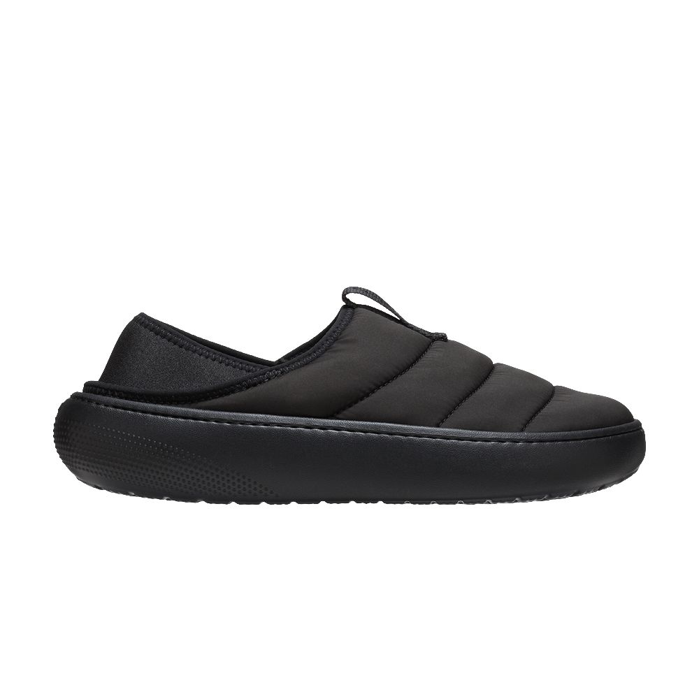 Pre-owned Crocs Classic Puff Moc 'black' | Men's Size 11