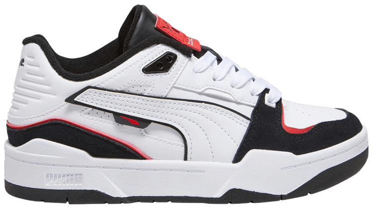 Puma Slipstream Bball Big Kid White Black Red