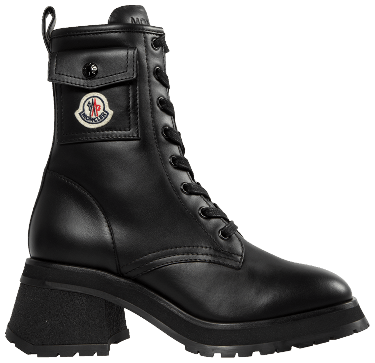 Moncler Wmns Gigi Pocket Ankle Boot Black
