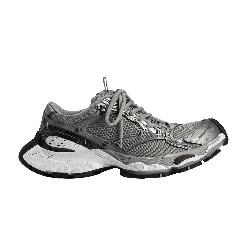 Balenciaga Stapler Sneaker 'Grey Silver' | Men's Size 43