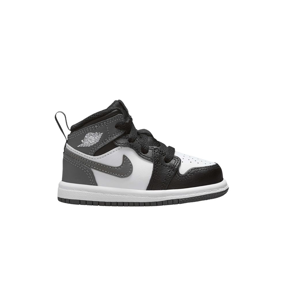 Pre-owned Air Jordan 1 Mid Td 'iron Grey' | Infant Size 2