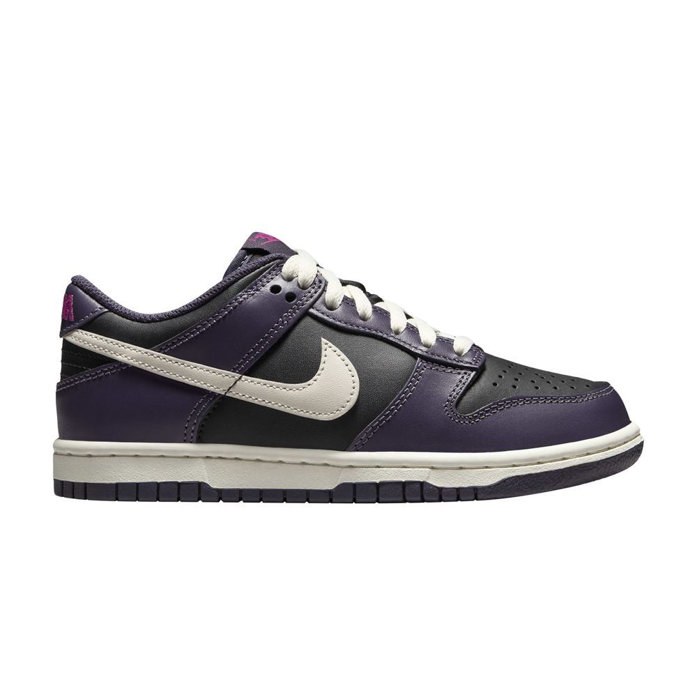 Pre-owned Nike Dunk Low Gs 'dark Raisin' | Purple | Kid's Size 6