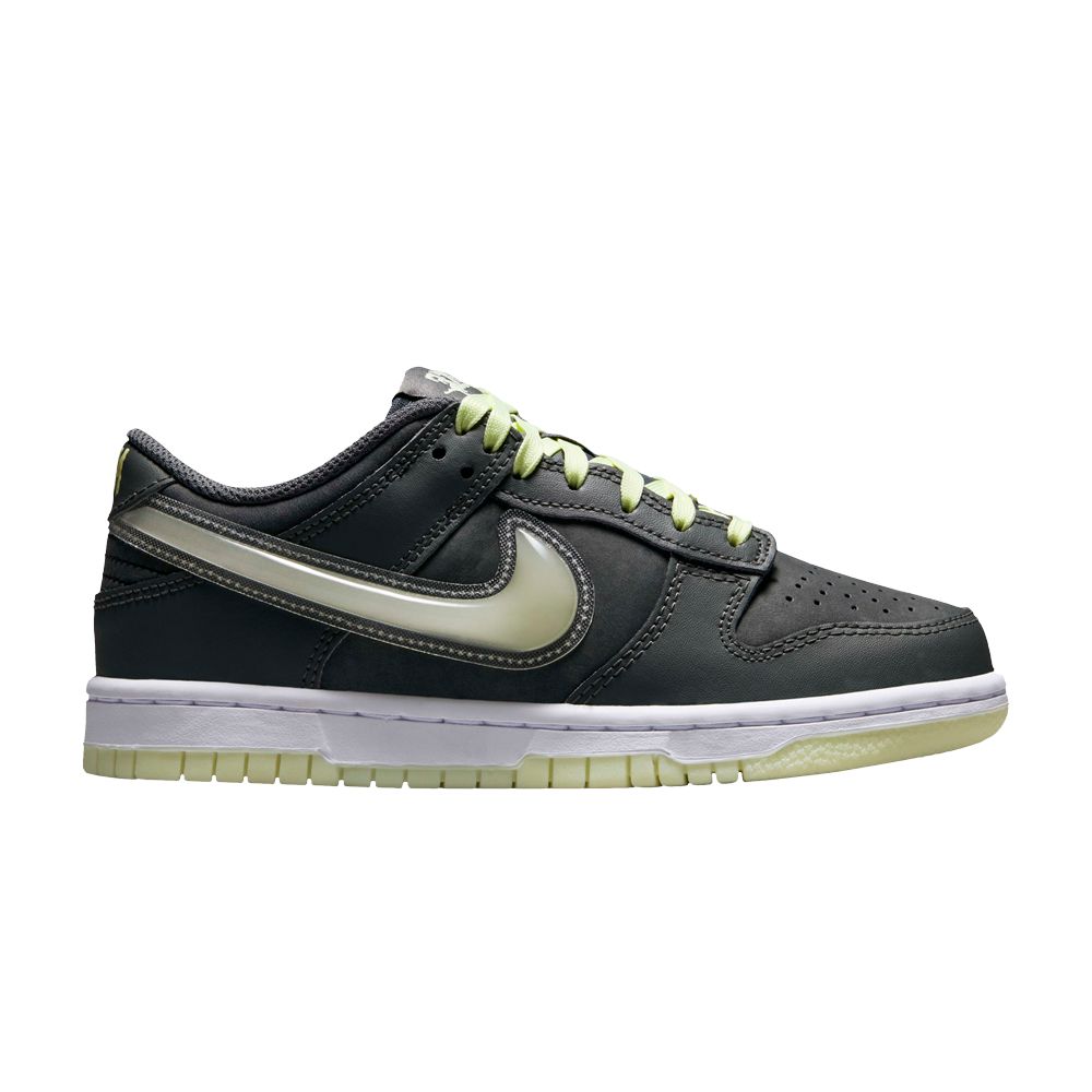 Nike Dunk Low GS 'Halloween - Glow In The Dark' | Grey | Kid's Size 4.5