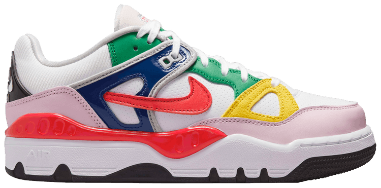 Achetez des Nigo x Air Force 3 Low SP OGIN White Multi Color Otsumo Plaza Japan Exclusive HQ7534 100 GOAT FR