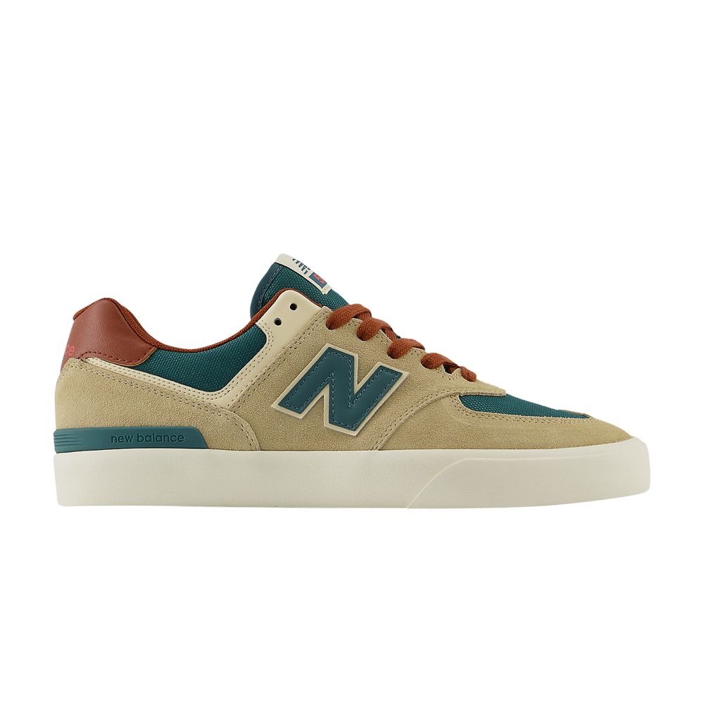 New Balance Numeric 574 Vulc 'Tan Forest Green' | Men's Size 6