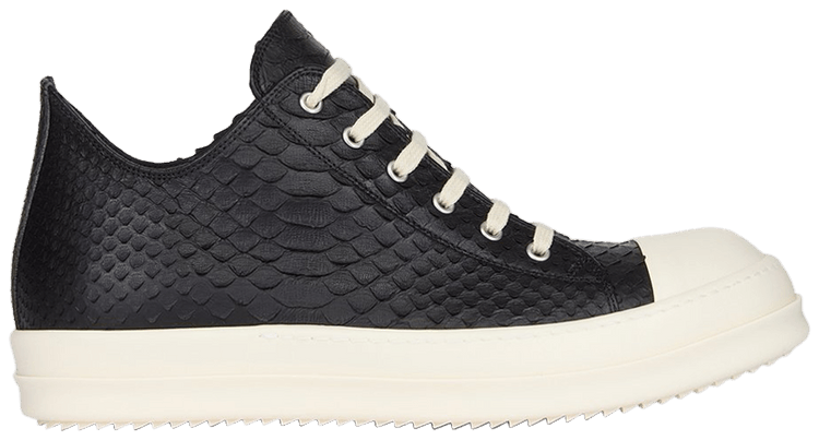 Buy Rick Owens Porterville Low 'Black Python' - RU02D6891