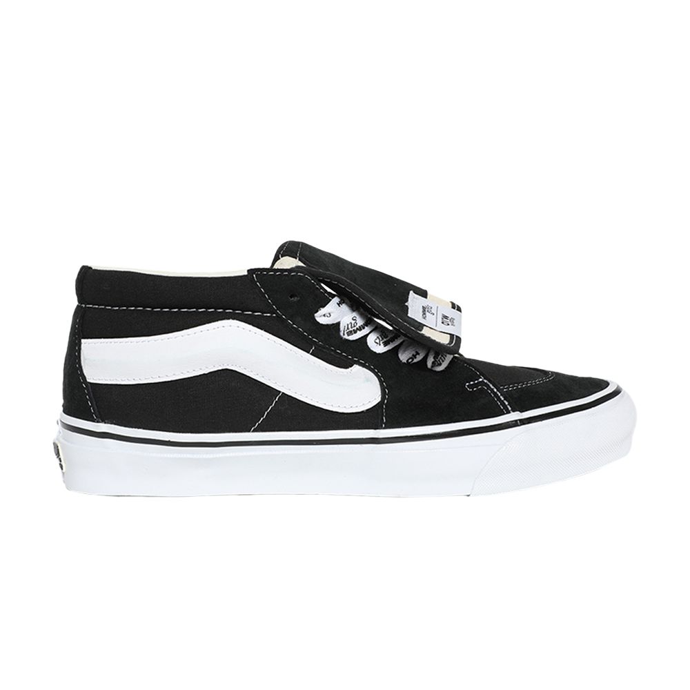 Pre-owned Vans Hommegirls X Sk8-mid Reissue 83 Ost 'black'