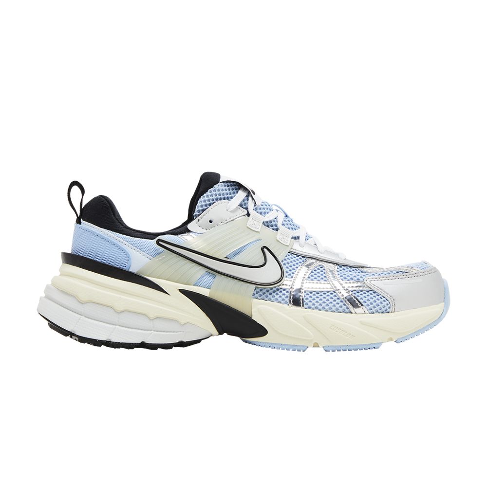 Pre-owned Nike Wmns V2k Run 'psychic Blue Metallic Silver'