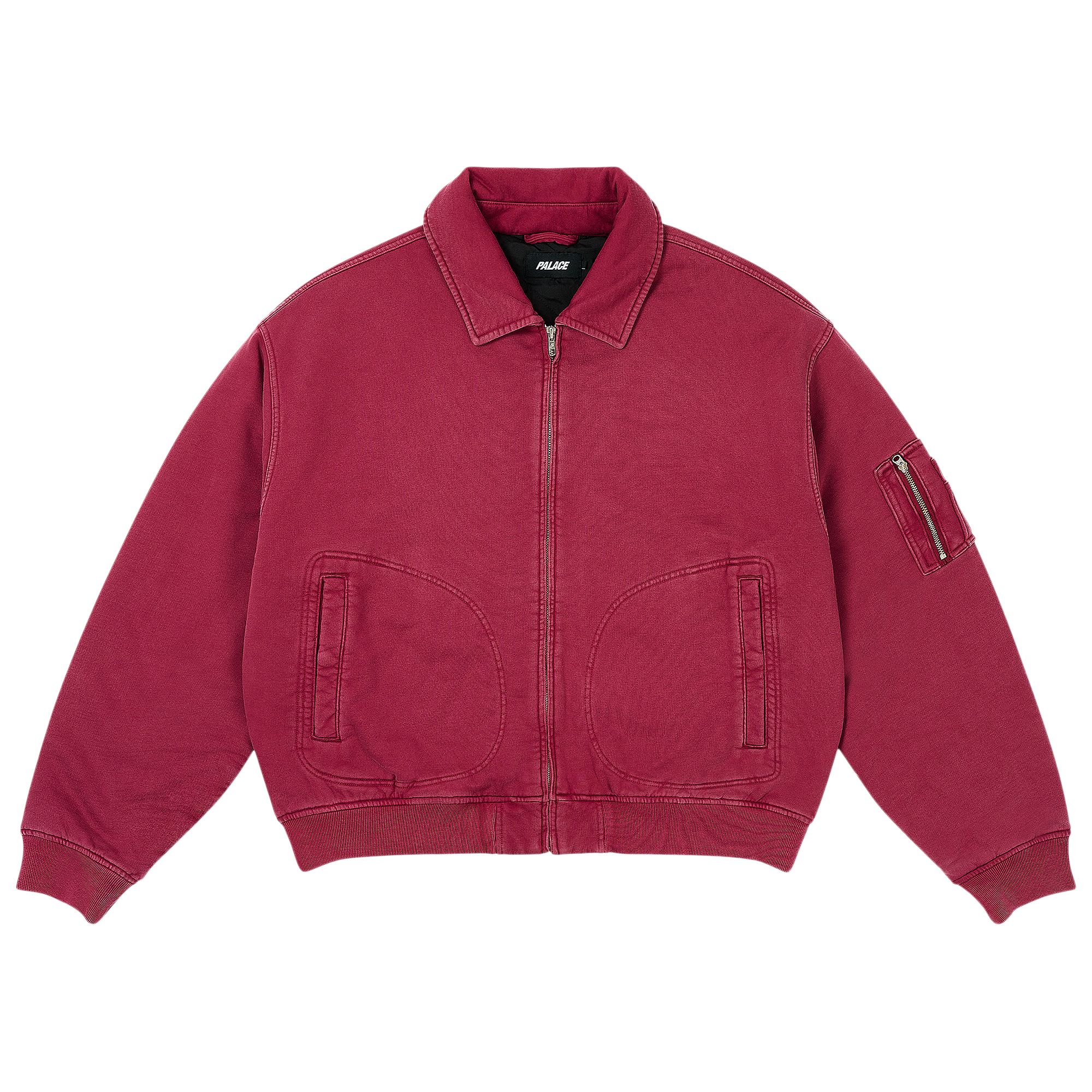 Pre-owned Palace Heavy Bomber Jacket 'berg' | Red | Men's Size L