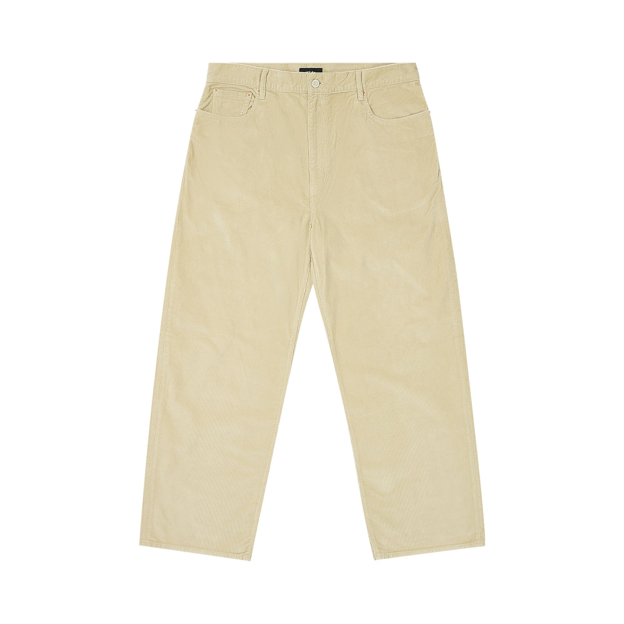 Pre-owned Palace P90 Baggy Cord Trouser 'stone' | Cream | Men's Size 36