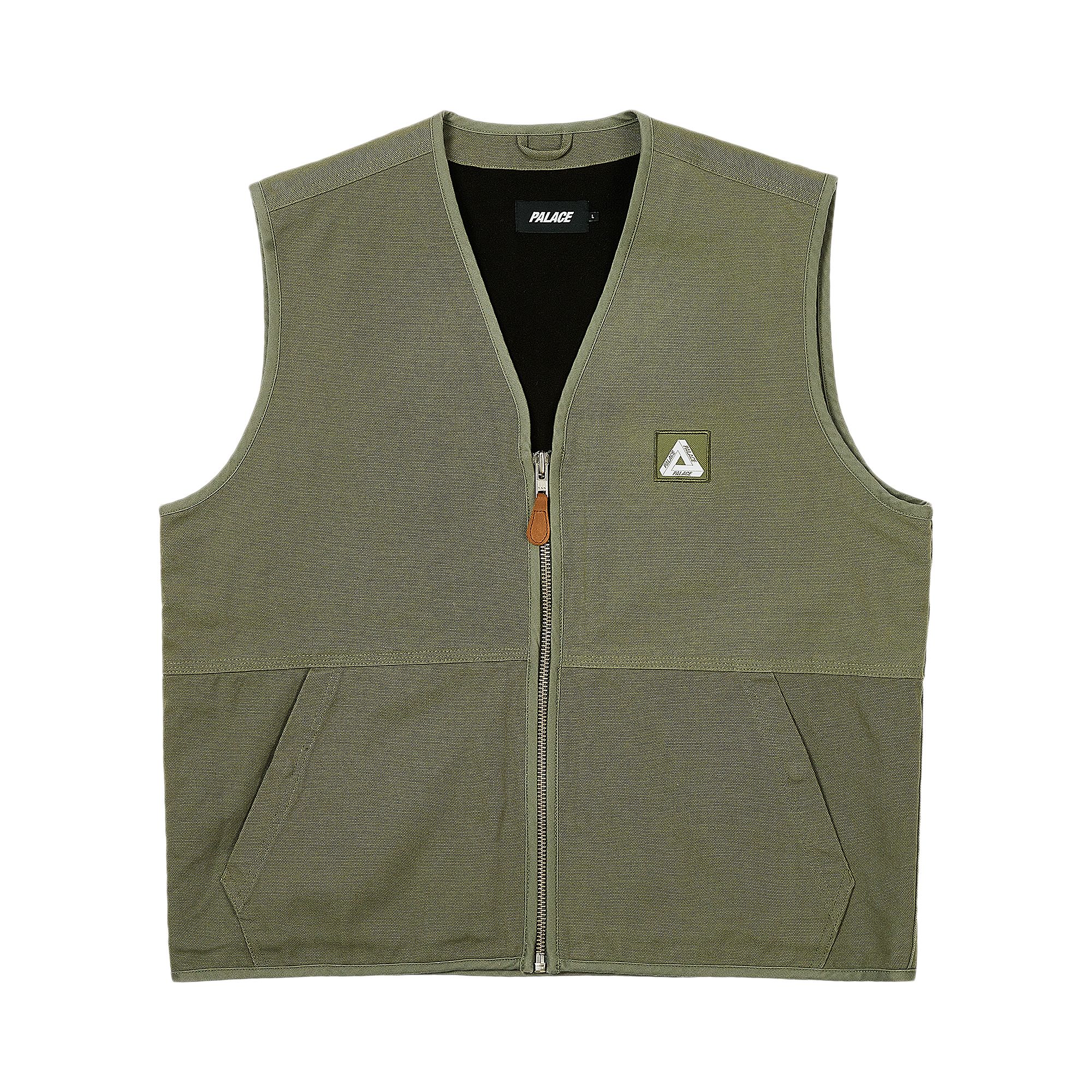 Pre-owned Palace Utility Vest 'the Deep Green' | Men's Size L