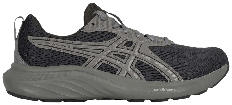 Asics Gel Contend 9 4E Wide Obsidian Dark Grey