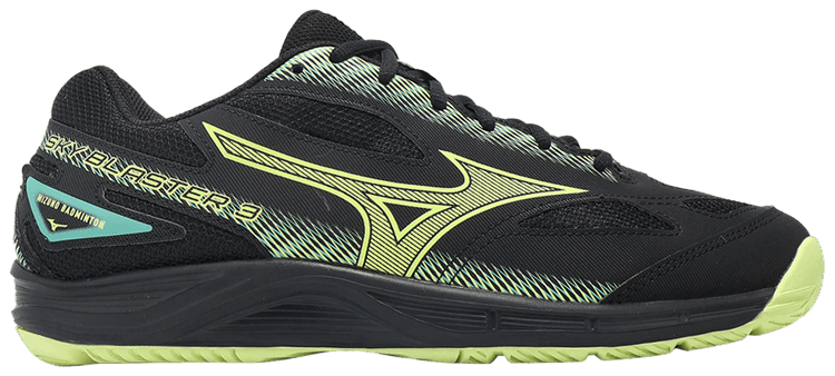Mizuno Sky Blaster 3 Wide Black Sunny Lime